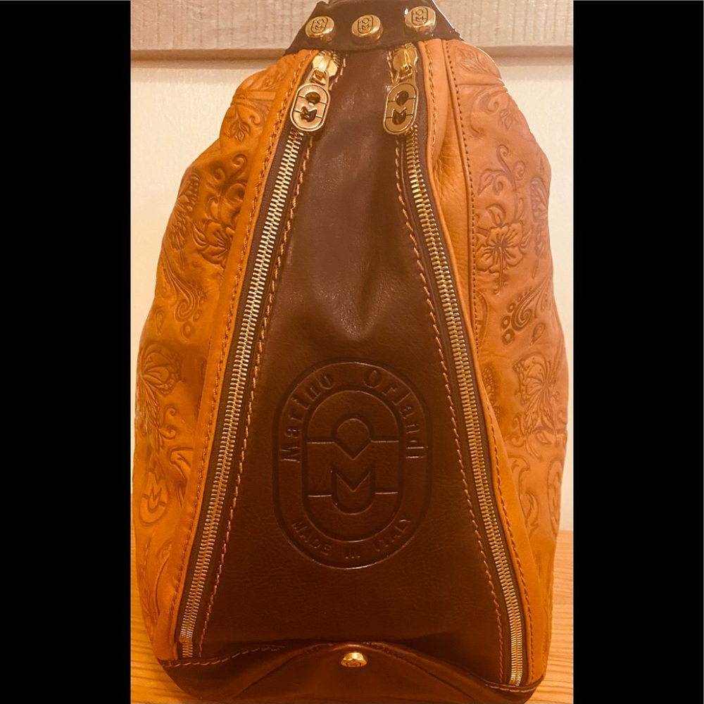 NWT Marino Orlando Leather Handbag - Picture 3 of 8
